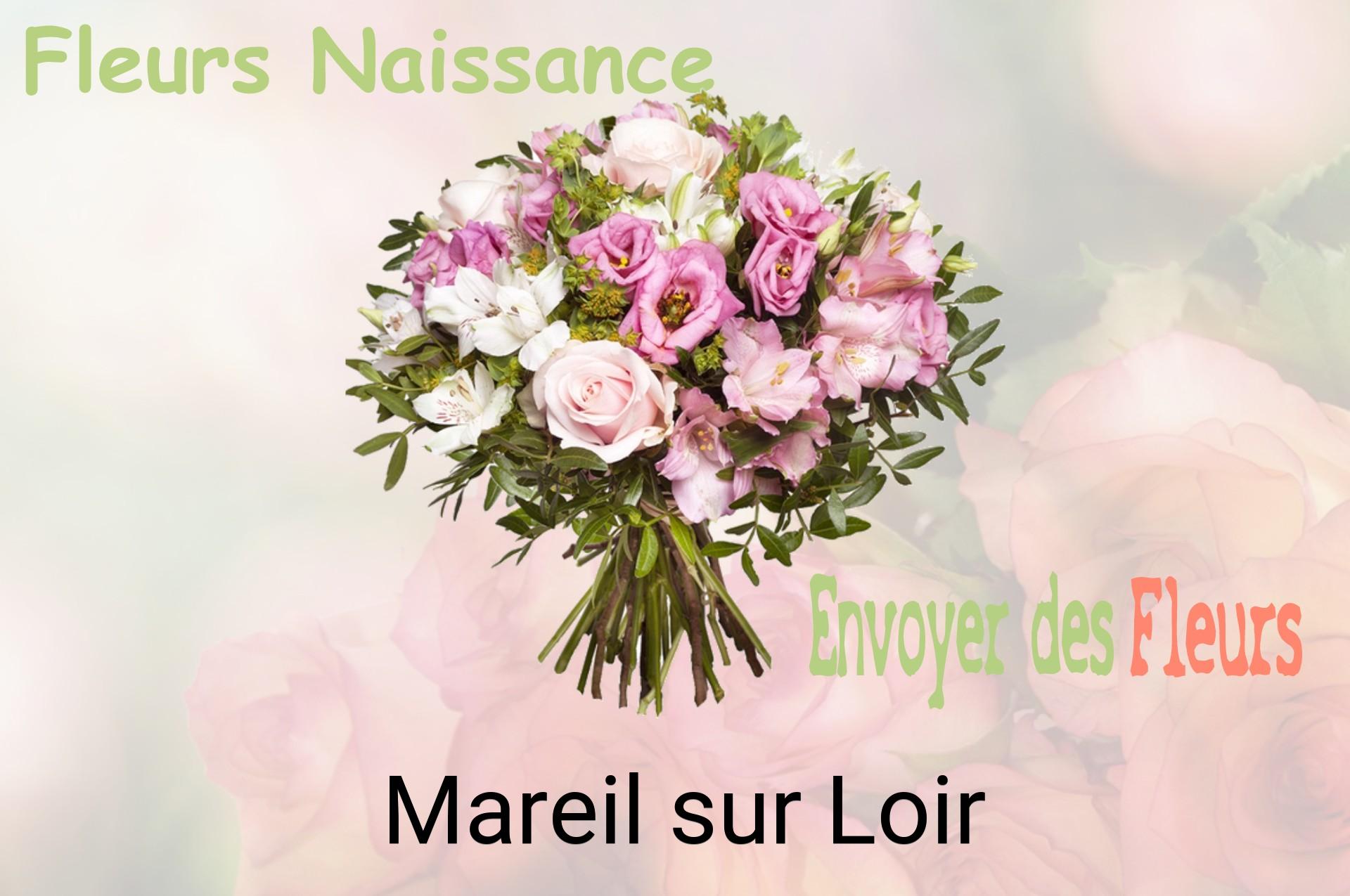 Bouquet de fleurs de naissance livré à Mareil-sur-Loir
