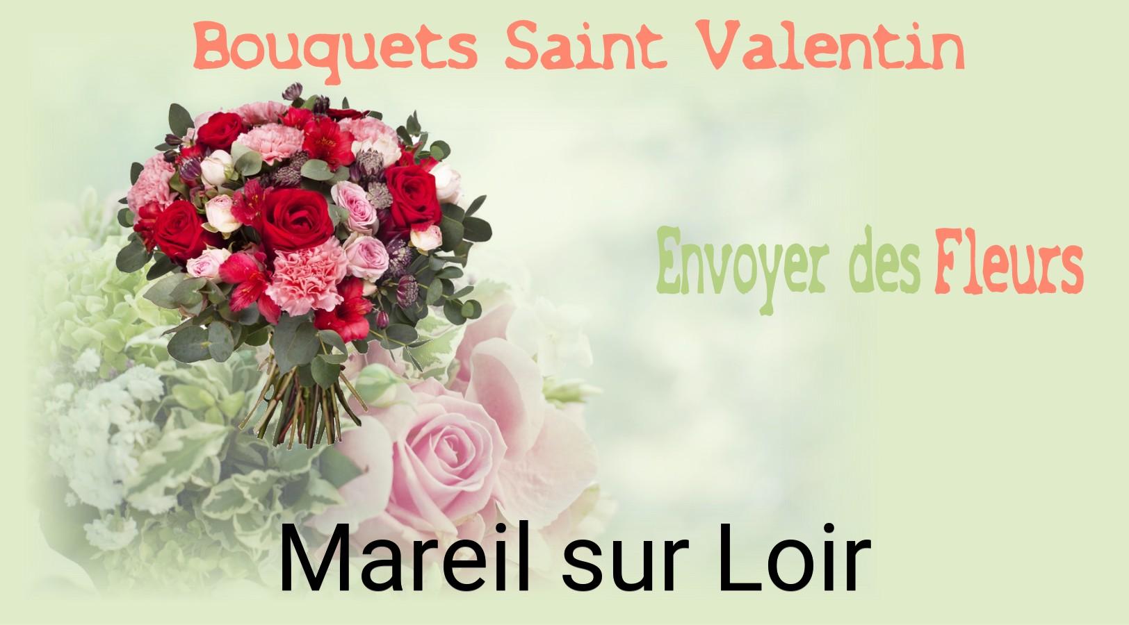 Roses de Saint-Valentin livrées à Mareil-sur-Loir
